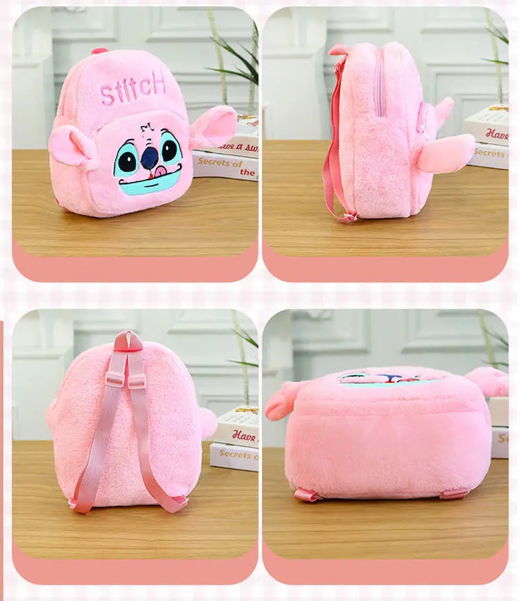 New Stitch Plush Toy Double-Back Cute Children's Large Capacity Backpack for Outings http://detail.1688.com/offer/957031023505.html