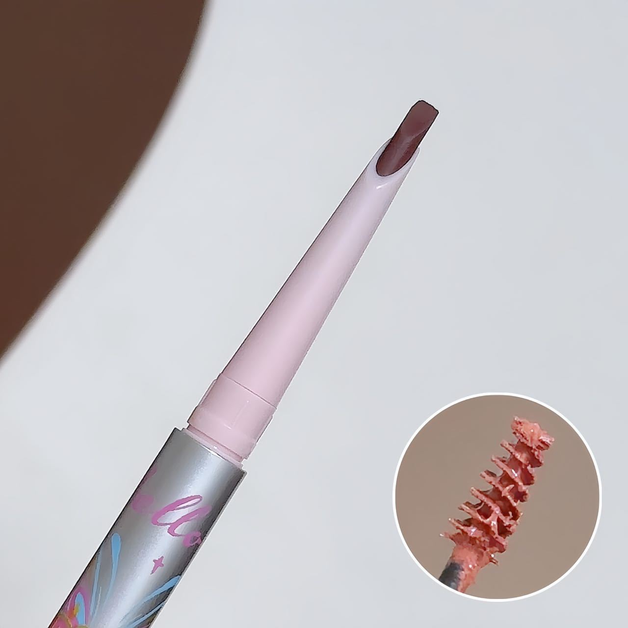 Hello YA Smart Dual-Head Eyebrow Dye Light Color Wild Eyebrow Pencil Natural Waterproof Sweatproof Long-Lasting Non-Fading1205