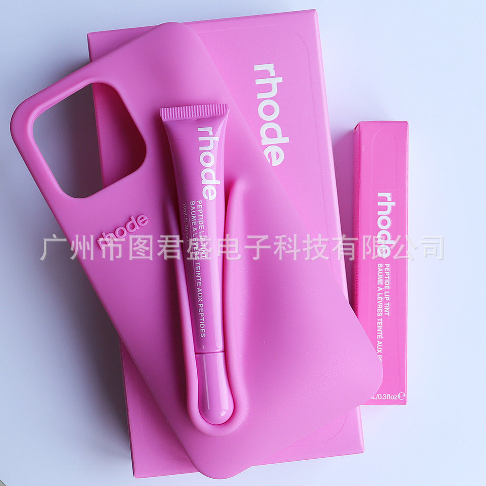 Hayley RHODE Same style high-end version3Set of phone cases, lipstick, and lip gloss boxes2Wholesale Sets