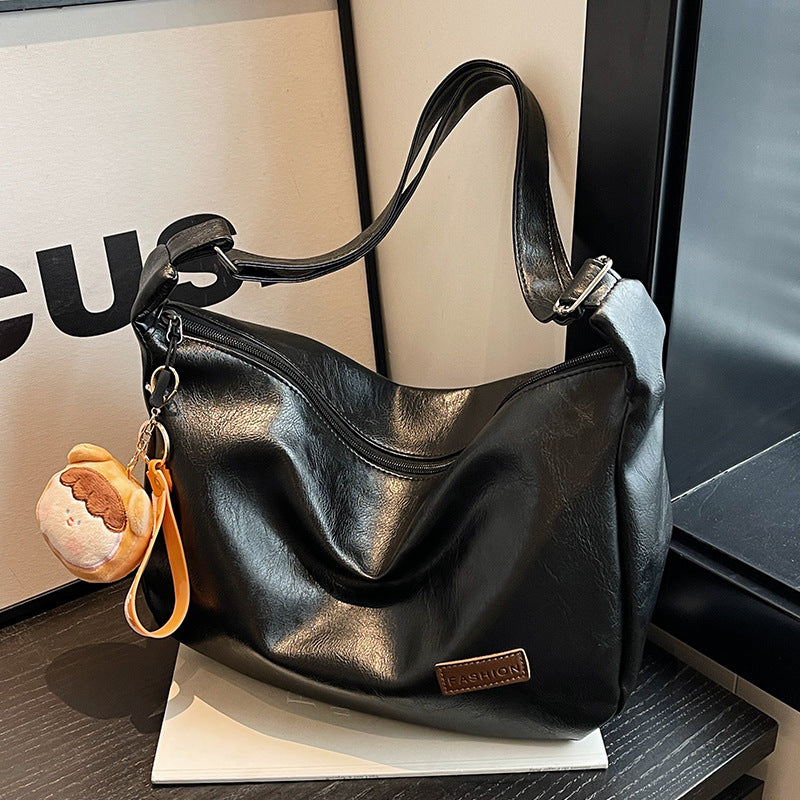 Niche Underarm Bag for Women2024New Autumn and Winter Fashion Retro Dumpling Bag High-end Versatile Shoulder Crossbody Bag