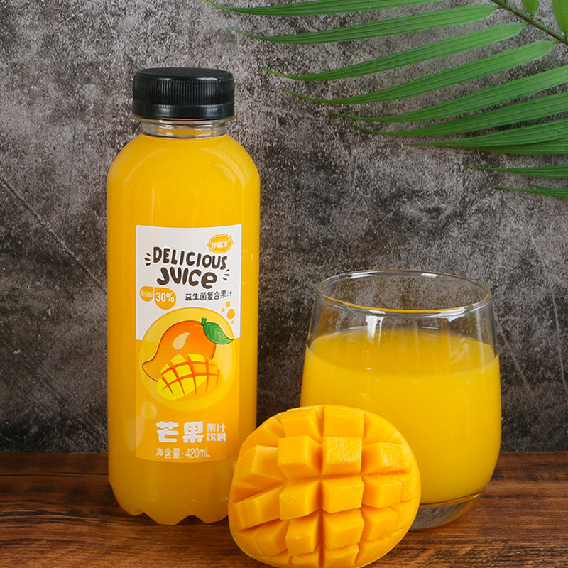 420ml*15Bottle Probiotic Compound Juice Drink Whole Box Sweet Orange Juice Mango Kiwi Fruit Drink Wholesale Dropshipping