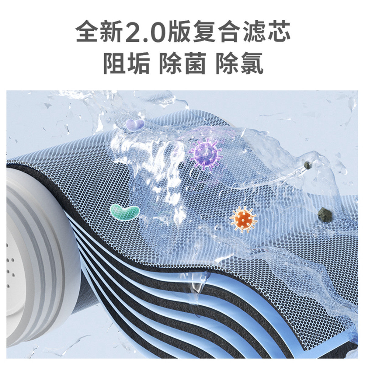 Water Purifier Faucet Filter for Tap Water Direct Drinking Household Water Filter Universal Front-mounted Kitchen Purifier