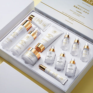 Han Chan Two-Split Yeast Amino Acid Skin Rejuvenation Set Hydrating Whitening Skincare Kit Niacinamide Skincare Set