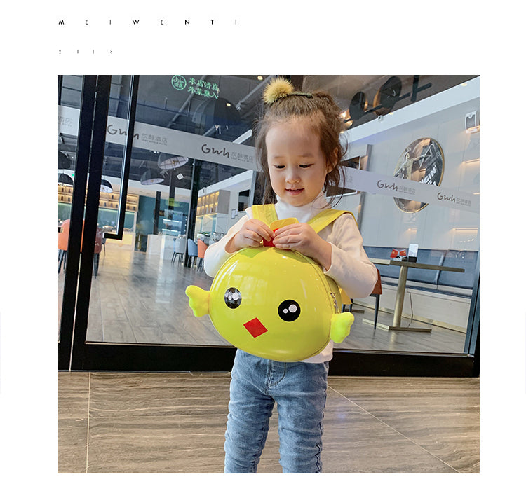 ~Anti-lost Backpack Cartoon Kindergarten Baby Boys Girls Children Eggshell Cute Small Backpack http://detail.1688.com/offer/963317968098.html
