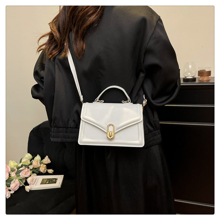 Fashionable and Elegant Small Square Bag2025Summer New Korean Style Niche Casual Commuter Crossbody Bag Trendy Shoulder Bag
