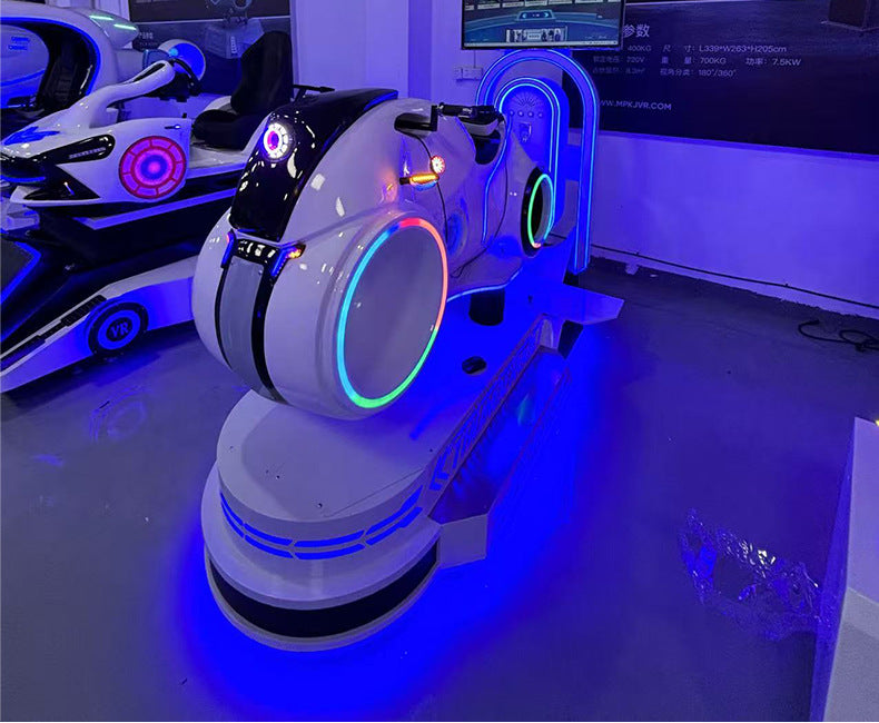 vr Game Motorcycle Equipment Machine Mall Virtual Reality Experience Center Amusement Park Arcade Large Motorcycle Game Machine