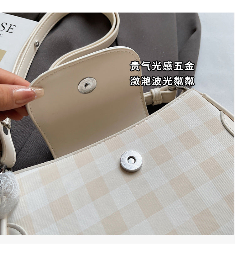Cross-border high-end trendy underarm bag small square bag for women2025New Handbag Trendy Fashion Versatile Shoulder Bag