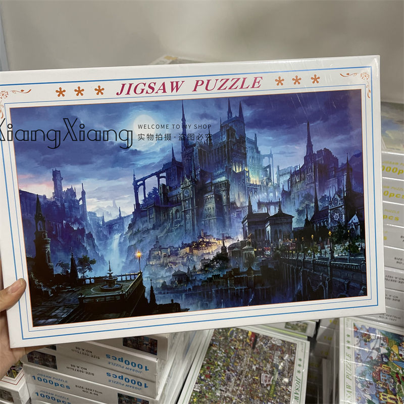 It is said that only20%People can put it together in one go And you? Times Square Puzzle1000Piece0.9kg