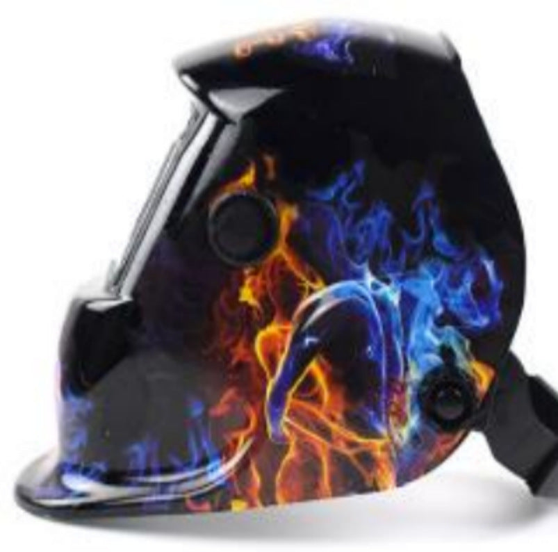 107Solar Automatic Dimming Welding Protective Mask Head-mounted Argon Arc Welding LCD Welder Mask