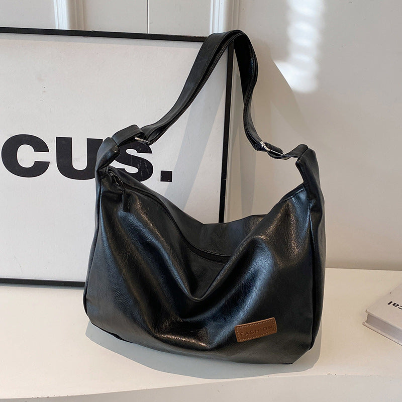 Niche Underarm Bag for Women2024New Autumn and Winter Fashion Retro Dumpling Bag High-end Versatile Shoulder Crossbody Bag