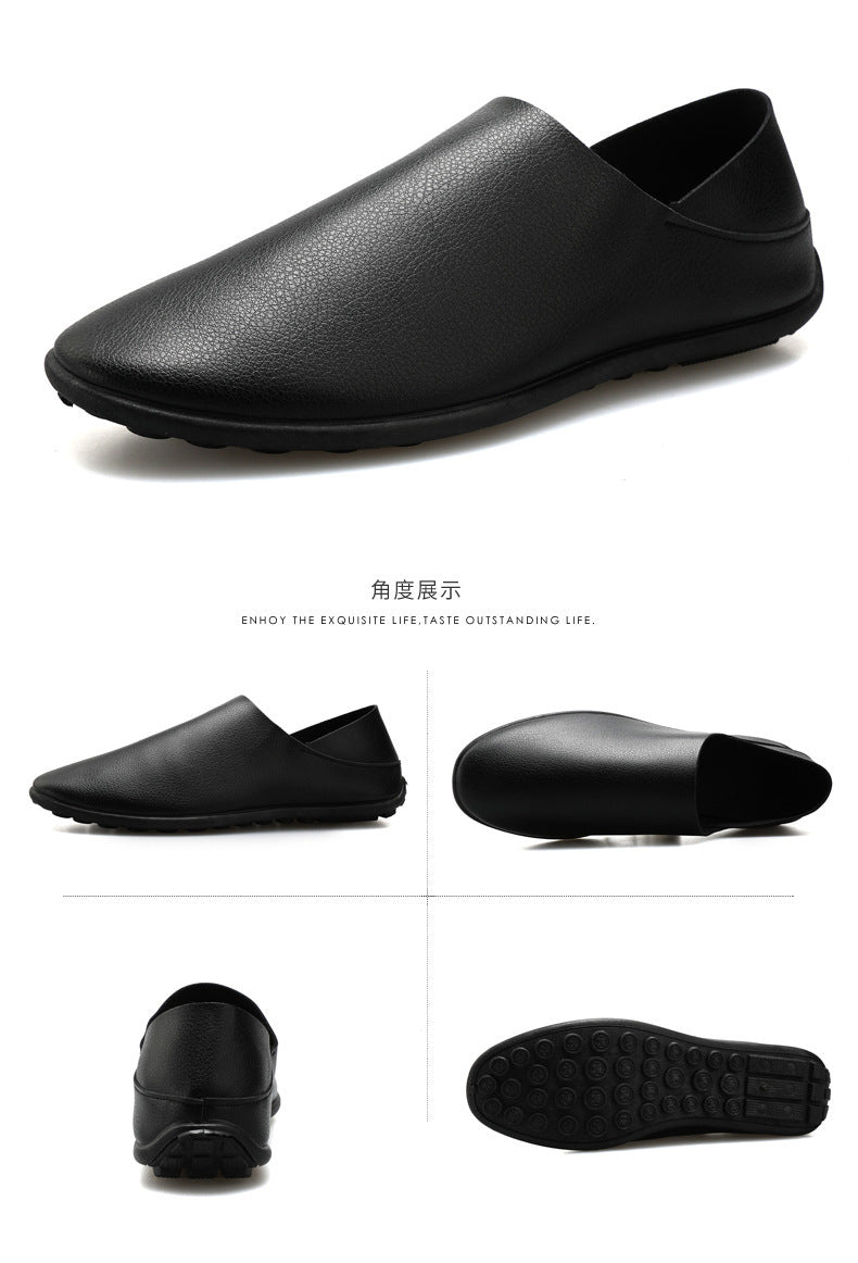 New Fashion Casual Sports Shoes Autumn Breathable Thick Sole Comfortable Casual Men's Shoes Men's Single Shoes Four Seasons Style