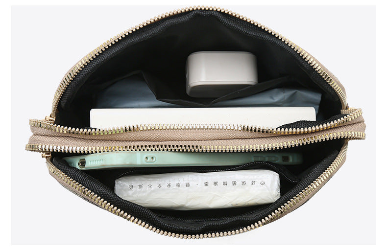2834Yagelaisi Bag for Women New Simple Versatile Shoulder Bag Retro Trendy Crossbody Women's Bag Phone Bag