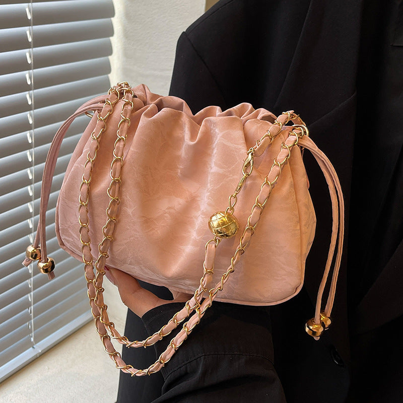 Popular Bags for Women This Year2024New Style Crossbody Bag for Women ins High-end stylish versatile single-shoulder chain bag for women