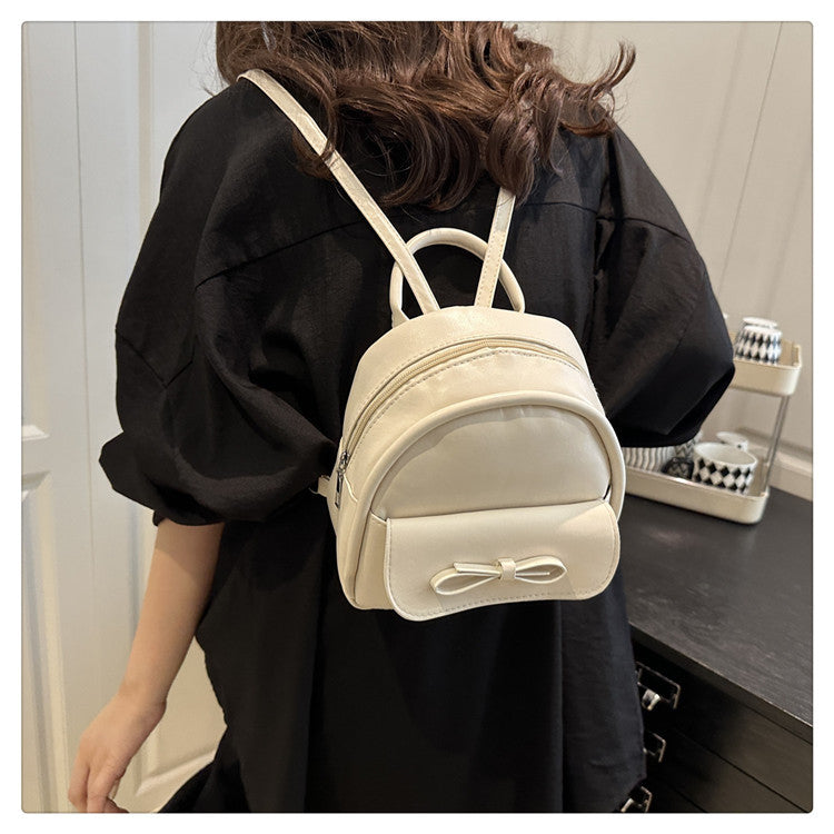 Simple Double Shoulder Small Bag for Women Spring Summer2025New Single Shoulder Crossbody Bag Korean Style Women's Fashion Handheld Small Square Bag