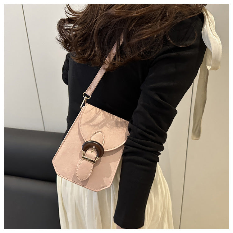 High-end design crossbody bag mini handbag tote bag2025Women's New Fashion Single Shoulder Small Bag Stylish Phone Bag