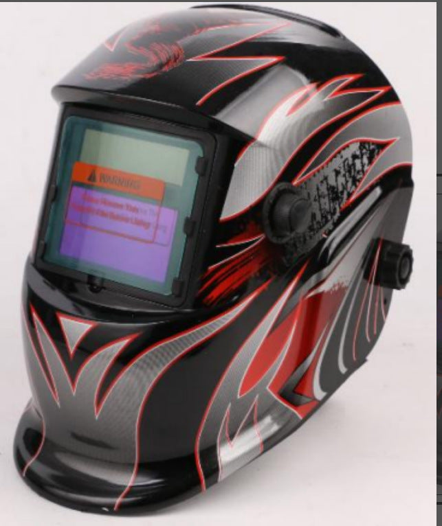 107Solar Automatic Dimming Welding Protective Mask Head-mounted Argon Arc Welding LCD Welder Mask