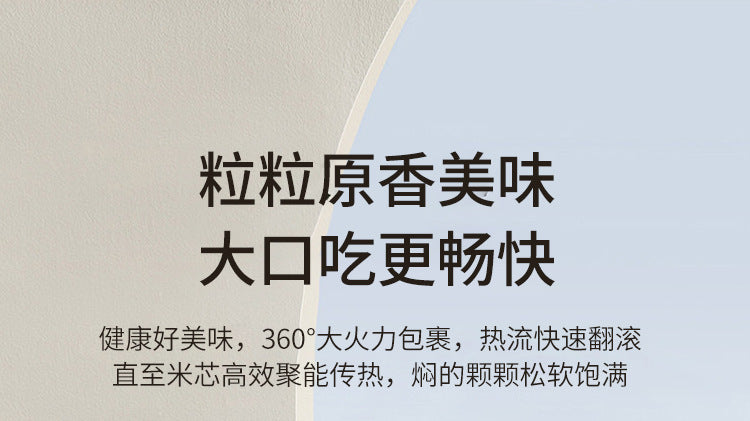 Mini Rice Cooker3-4Small Rice Cooker1-2People304Stainless Steel Food Grade Inner Tank Household Old Style5-6