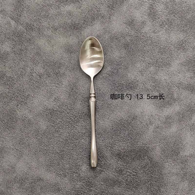 Slim Waist Knife, Fork, Spoon Export Japanese Daily Necessities Tableware Life304Western-style Stainless Steel Cutlery Set spoon
