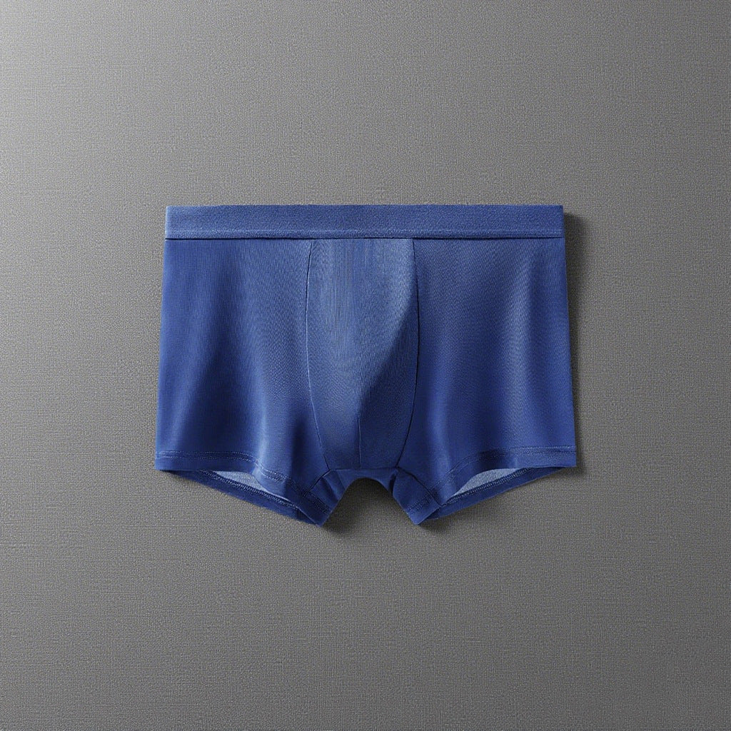 Hot-Selling Men's Ice Silk Underwear Summer Graphene Antibacterial Underwear Men's Knitted Breathable Boxer Briefs Wholesale http://detail.1688.com/offer/706012866736.html
