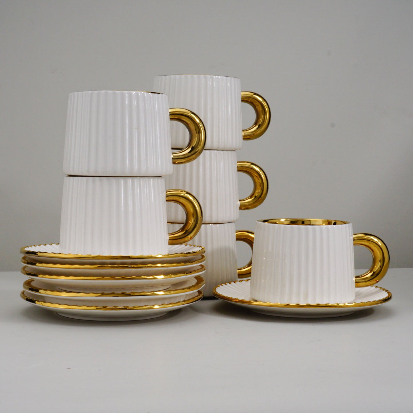 2024New Luxury Bowl and Plate Set Household Bowl High-end Ceramic Bowlware Plate Chopsticks Housewarming Bowl Plate Tableware Set