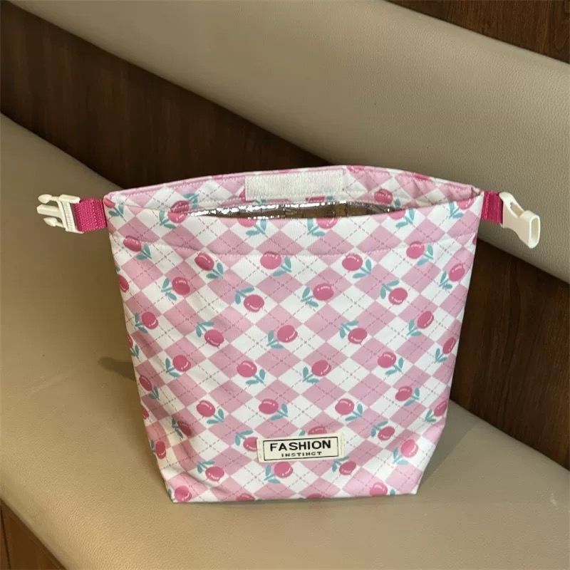 New Cartoon High-Value Aluminum Foil Insulated Student Lunch Bag Versatile Artistic Handheld Waterproof Office Worker Lunch Box