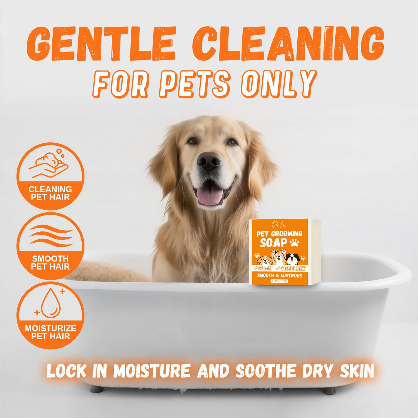 Cross-Border Pet Cleaning Soap  Deep Cleansing and Moisturizing Nurture Healthy Skin
