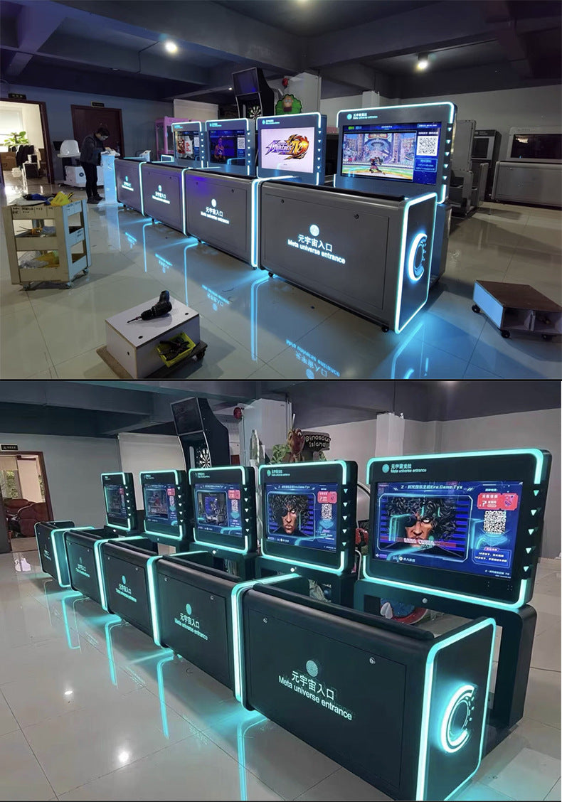 Metaverse Shared Arcade Commercial Internet Celebrity Game Machine Coin-Operated QR Code Arcade Game Equipment Cross-Border English Version
