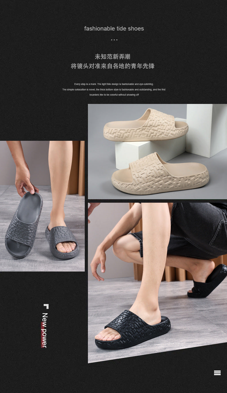 2025Summer New Men's Shoes Versatile Personality Summer Fashion Men's Casual Sports Sandals Bathroom Trendy Men's Shoes