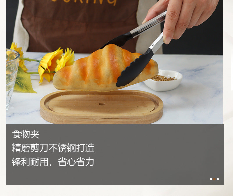 Silicone Spatula Soup Spoon19Set of Non-Stick Pans Silicone Spatula Household Food-Grade Silicone Kitchen Utensils Knife Set Wholesale
