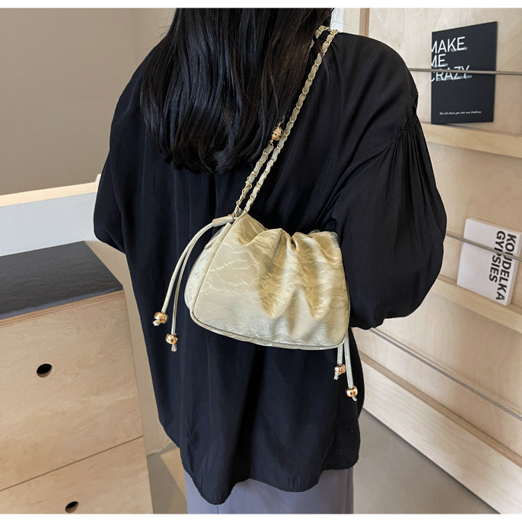 Popular Bags for Women This Year2024New Style Crossbody Bag for Women ins High-end stylish versatile single-shoulder chain bag for women