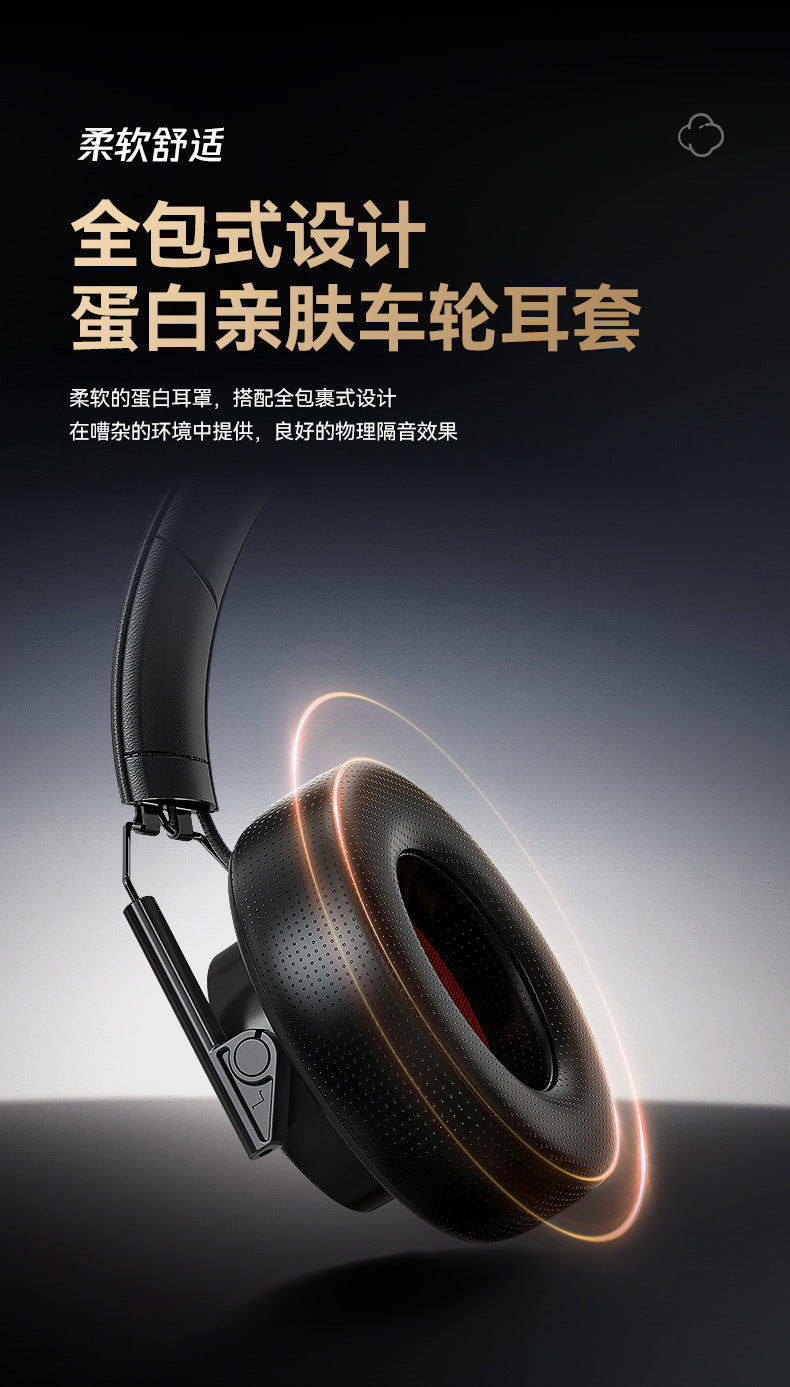 New Wolfhunter Model JT01x Over-Ear Monitoring Headphones Entry-level Movie Music Foldable Private Model Headphones In Stock