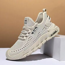 Men's Shoes Summer New Mesh Breathable Men's Casual Shoes Trendy Versatile Hollow Single Shoes Solid Color Slip-On Shoes