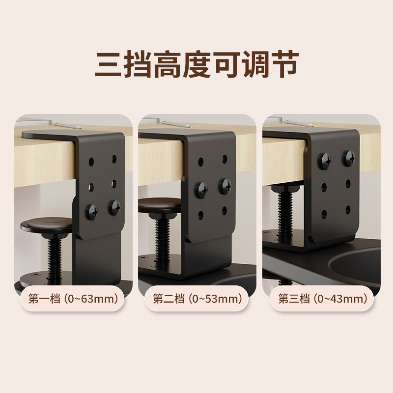 Office Desktop Organizer Fixed Cup Holder Cup Clip Stand Cup Holder Desk Organizer