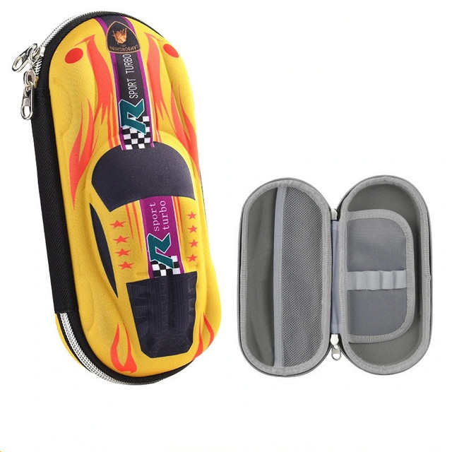 3D Racing car Pencil cases Cartoons school pencil case for c