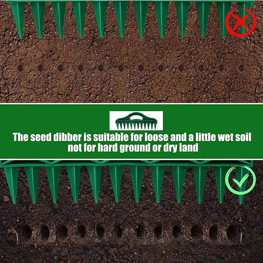 Seeding Hole Puncher Soil Quick Hole Puncher Gardening Seed Spacing Tool Vegetable Plant Seeding、Cuttings