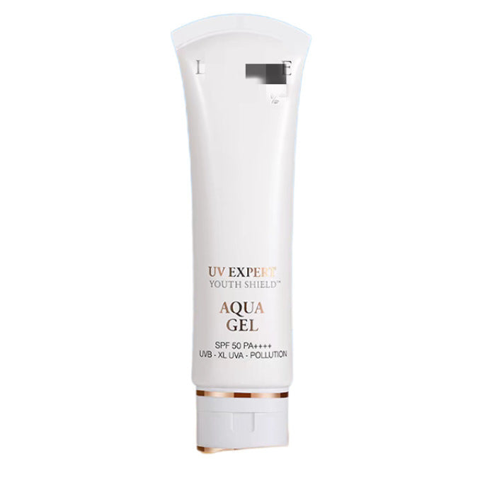 Genuine Orchid.Kou Xiaobai Tube Aurora Sunscreen40ml Pure Water Emulsion Facial Cleanser Cream Powder Water Black Bottle Base Serum