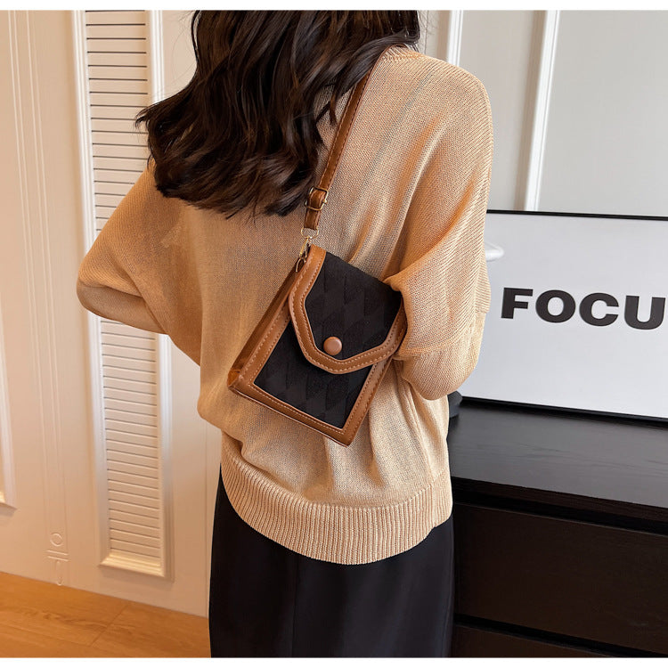 Commuting high-quality crossbody bag for women2023New stylish versatile women's shoulder bag ins Fashionable Phone Bag