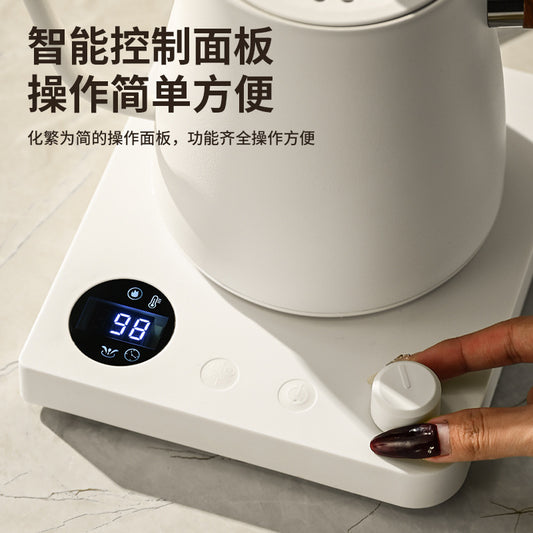 Cross-border Infinite Knob Temperature Control Pour-over Coffee Pot304Stainless Steel Electric Kettle Electric Kettle