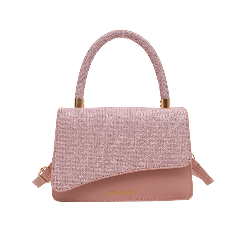 Women's New Bag2025Spring Fashion Light Luxury High-End Diamond-Studded Bag Simple Crossbody Bag for Women Large Capacity Hot Sale