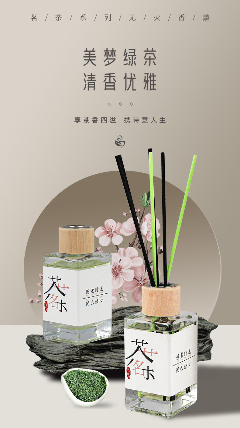 New Tea Scent Indoor Women's Home Long-lasting Room-specific Odor Removal Long-lasting Fragrance Flameless Aromatherapy Perfume Wholesale