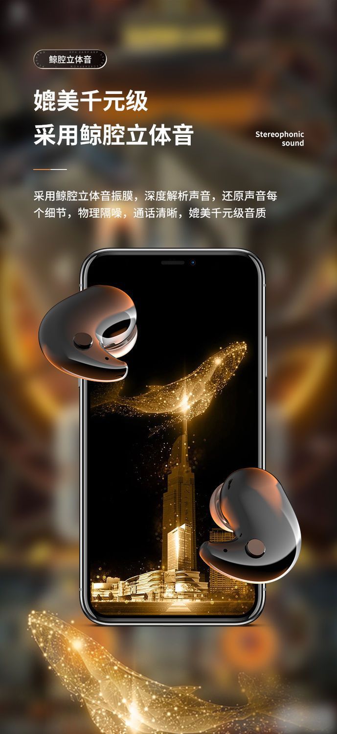 2025New Y29True Wireless Bluetooth Headset Sleep No Pressure On Ear Type Sound Isolation Noise Reduction Super Long Battery Life