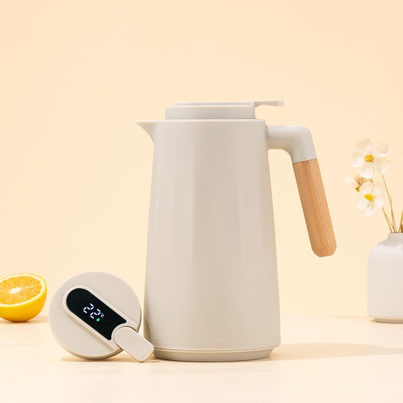 Cross-Border Insulated Kettle Household Glass Inner Liner Warm Kettle Simple Office Coffee Large Capacity Hot Water Kettle Insulated Water Kettle