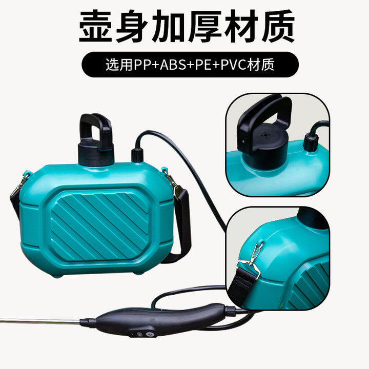Cross-Border Gardening Electric Sprayer Household Watering Handheld Electric Spray Gun Garden Electric Atomizing Watering Can