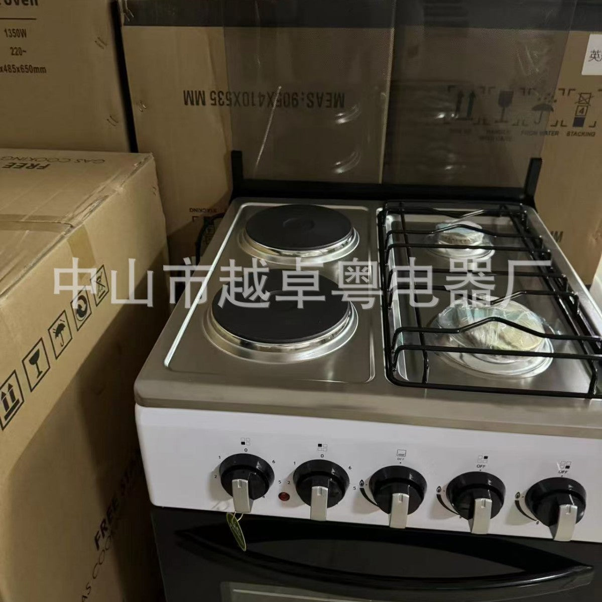 Oven gas stove Oven Gas Stove Two Gas Two Electric Upright Oven Integrated Stove Factory Direct Sale