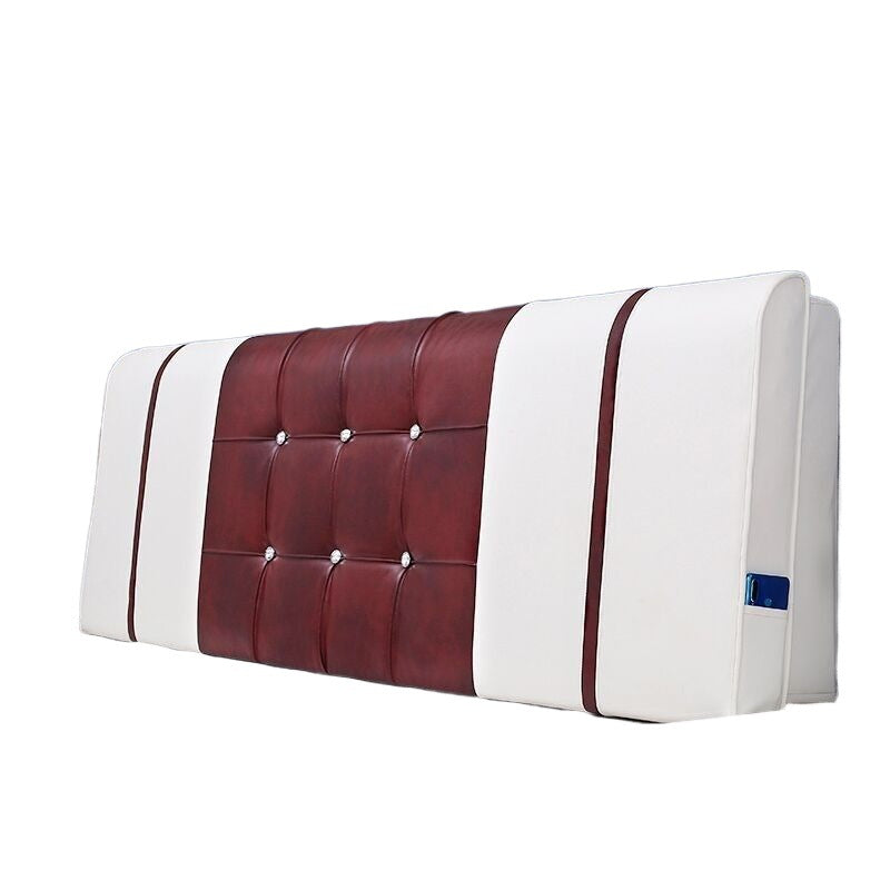 Headboard Cushion Full Cover Cushion Soft Cover Light Luxury Pillow Modern Tatami Simple Self-Adhesive Anti-Collision Head Fixation