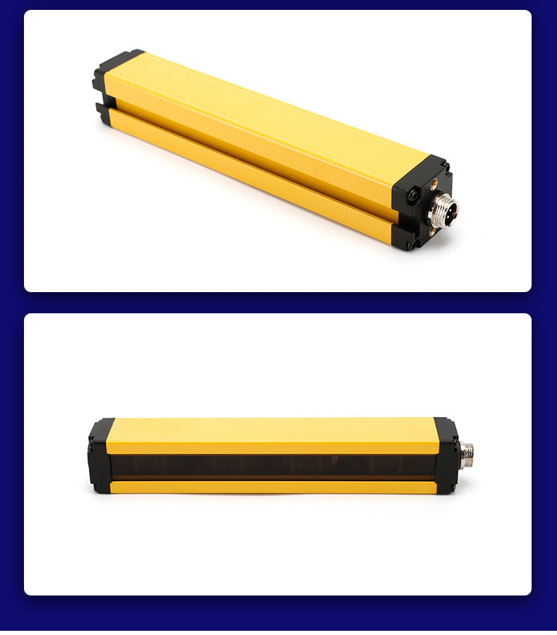 Safety Grating Light Curtain Infrared Ray Detector3Universal Distance Protection Grating Sensor for Automation