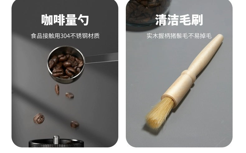 Hand Brew Coffee Set Hand Brew Coffee Pot Filter Cup Sharing Pot Grinder Set Coffee Utensils Gift Souvenir