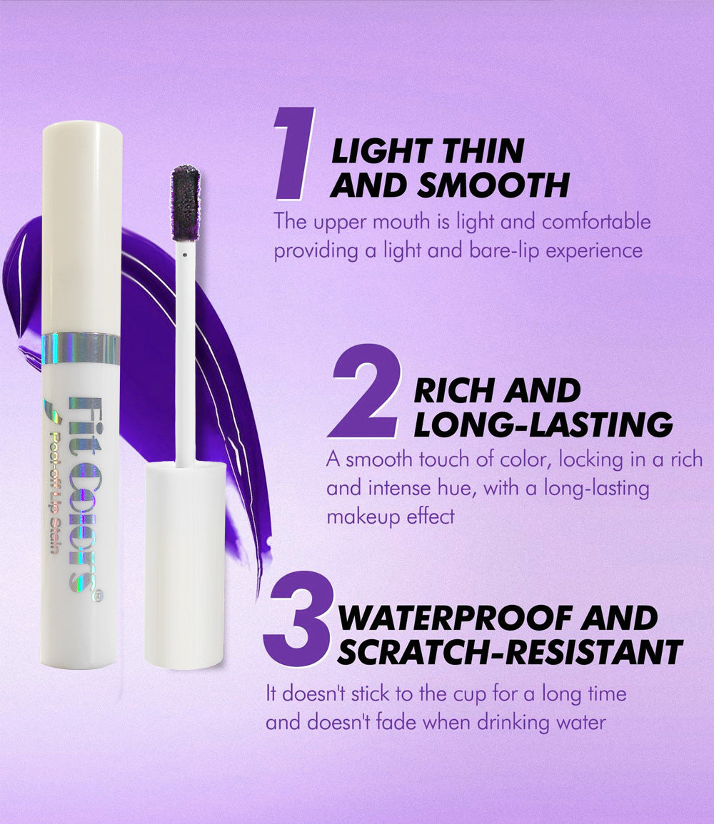 Fit Colors Tear and Pull Lip Gloss Natural matte easy-to-apply long-lasting non-stick cup waterproof lipstick cross-border