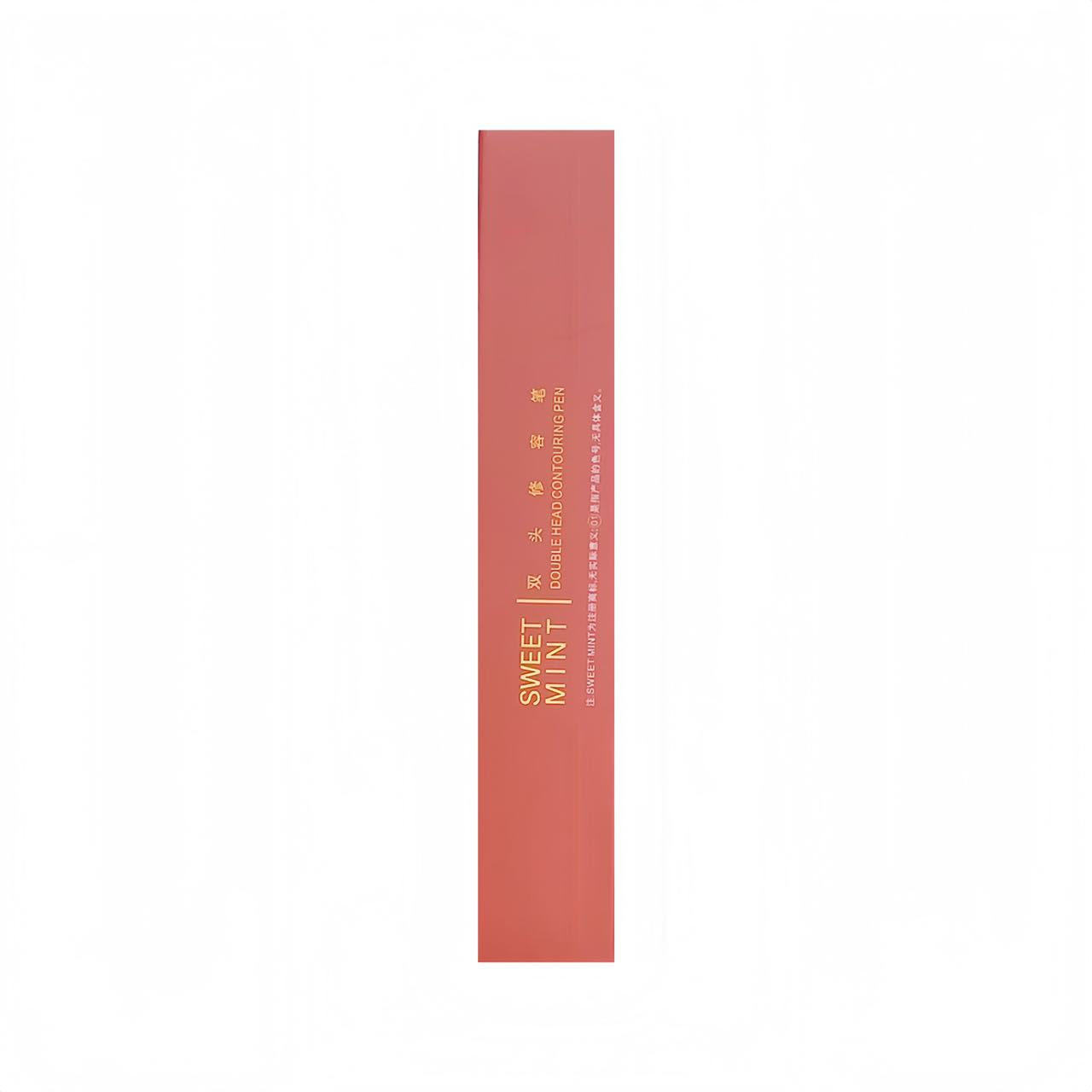 sweet mint Double-Ended Contour Pen Matte Brightening Face Shadow Nose Shadow Highlight Contour All-in-One Stick for Women2542