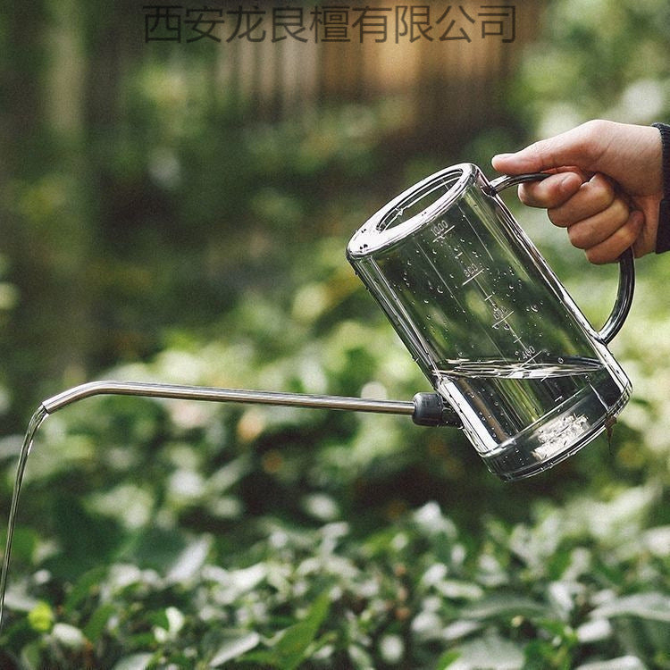 Stainless Steel Long Spout Watering Can High Aesthetic Home Use Watering Can for Green Plants Potted Plants Gardening Tool Factory